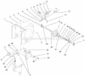Part Location Diagram of 94-8850 Toro Key-Square